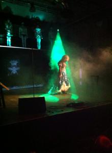 Blush performing at the Femme Party, Schwuz