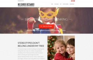 The point of No Gender December? "Stereotypes Limit Thinking"