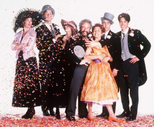 True fact: Four Weddings was nominated for an Oscar for best picture (and lost to Forrest Gump)